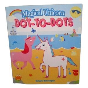 Magical Unicorn Dot-To-Dots Activity Book